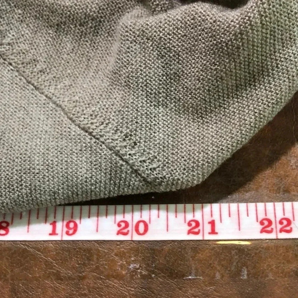 EILEEN FISHER Beige Moreno Wool Sweater - Picture 5 of 8